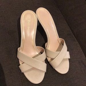 👡 Gently worn Enzo Angiolini sz8 sandal heels 👡